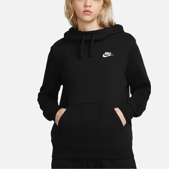 Nike Tops - Nike Sportswear Club Fleece
Women's Funnel-Neck Hoodie